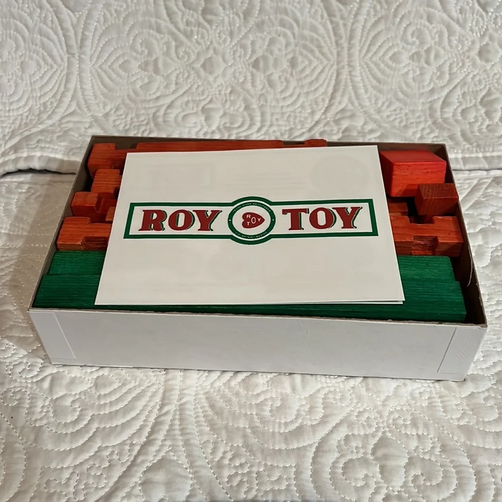 Roy Toy Log Building Set, The‎ Camp, Set No. 9